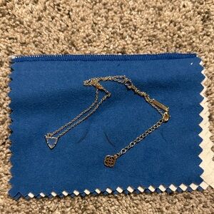 Kendra Scott Gold Triangle Necklace